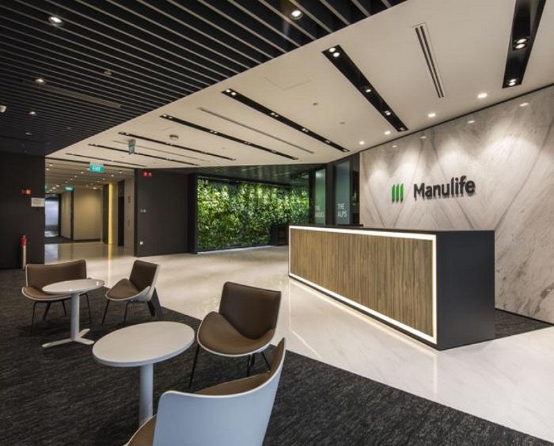 Hoàn thiện trần nhà văn phòng cho công ty bảo hiểm Manulife chi nhánh Hồ Chí Minh
