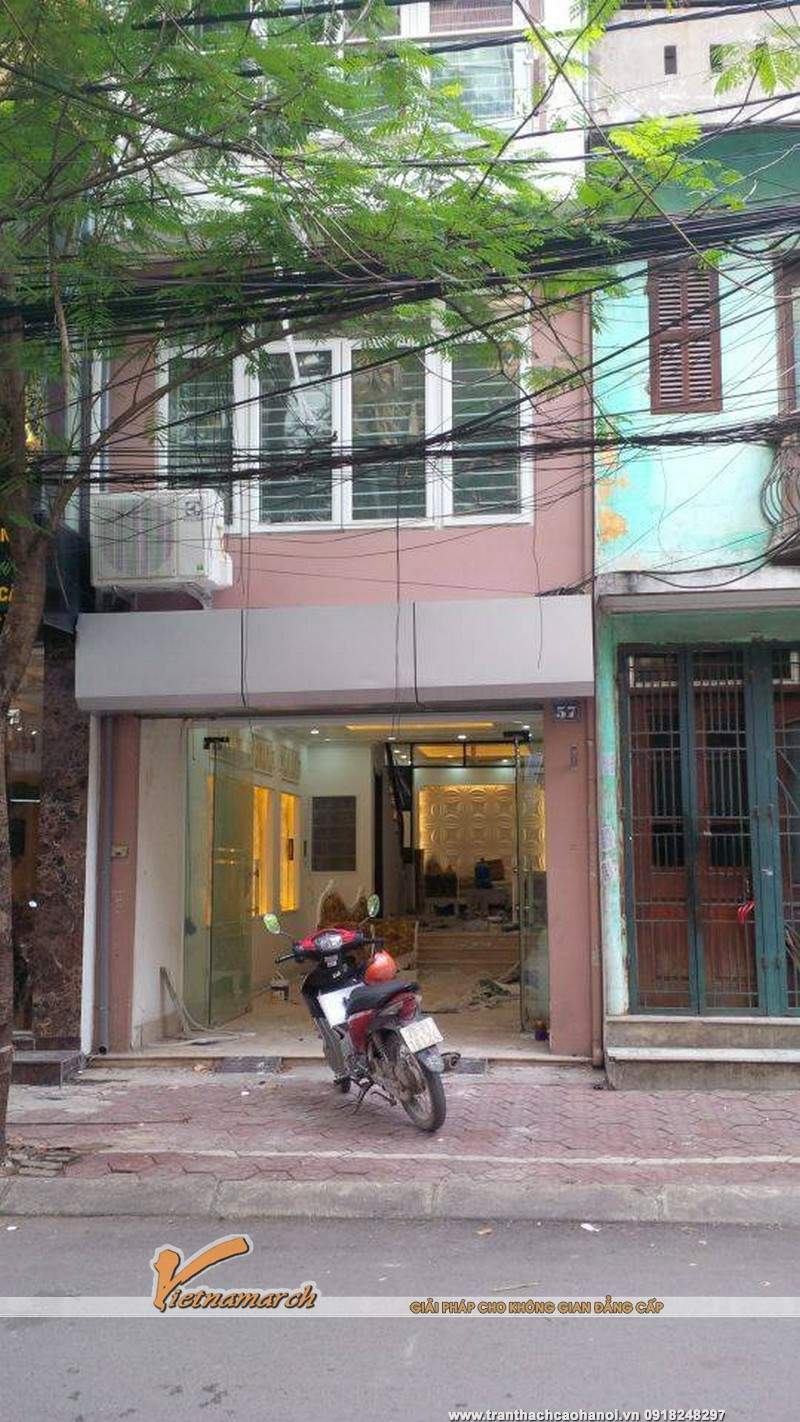 Hình ảnh hiện trạng công trình nhà anh Phóng - 57, Nghĩa Tân, quận Cầu Giấy,  Hà Nội.