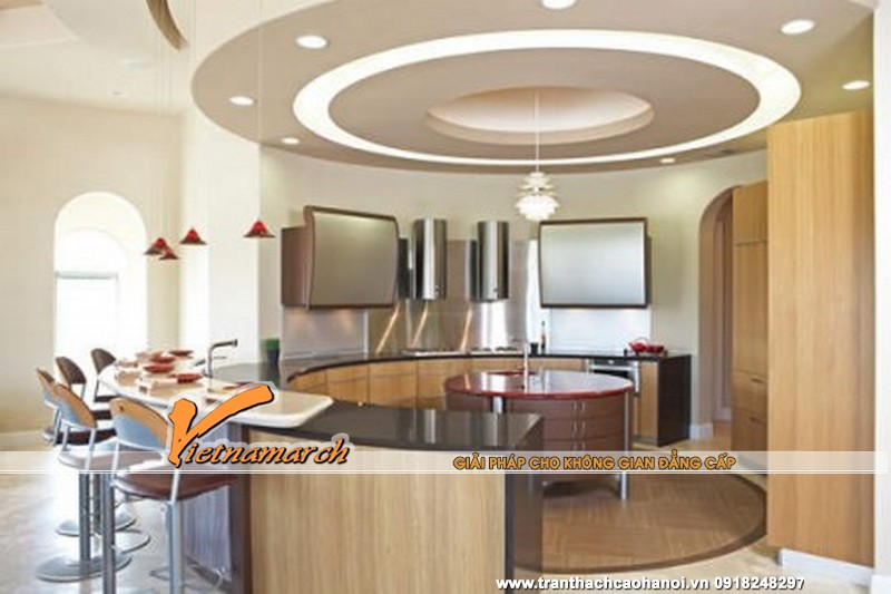 20 mẫu trần thạch cao phòng bếp đẹp dành riêng cho khách hàng tại ...