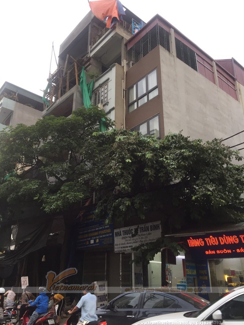 Khảo sát thi công trần thạch cao nhà phố Trần Bình