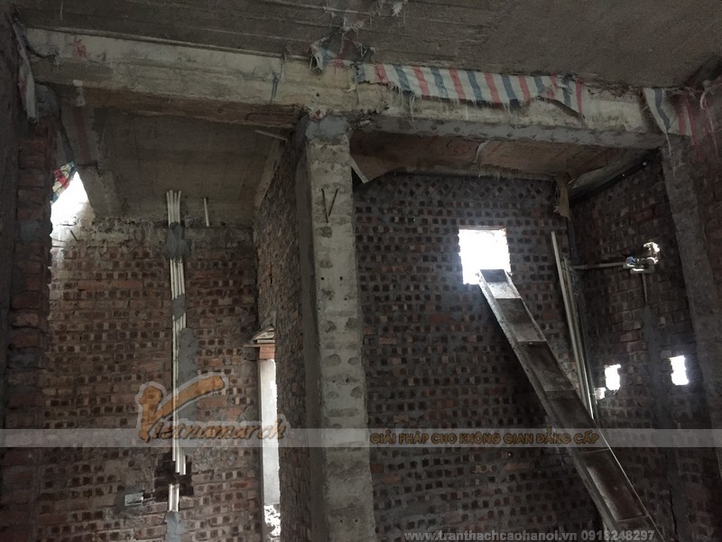 Khảo sát và thi công trần nhà giật cấp đẹp  sáng tạo tại Nguyễn Tuân