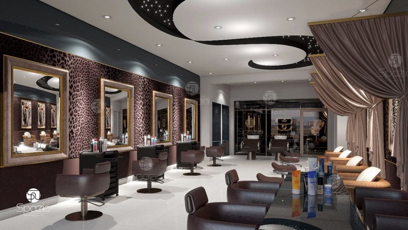 Tổng hợp 50 mẫu thiết kế trần nhà đẹp cho salon tóc ấn tượng