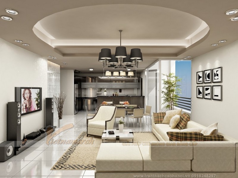 Trần thạch cao phòng khách liền bếp 2024 là giải pháp tối ưu cho các căn hộ hiện đại. Với trần thạch cao, phòng khách và bếp sẽ trở nên gọn gàng, tiện nghi hơn mà không cần phải xây tường ngăn. Hãy xem hình ảnh để khám phá thêm nhiều ý tưởng độc đáo cho ngôi nhà của bạn.