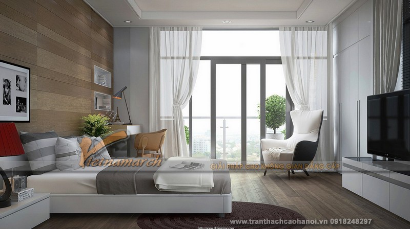 Mẫu thiết kế phòng ngủ hiện đại đẹp 03