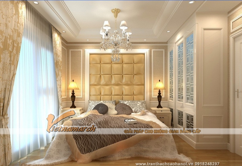 Ý tưởng trang trí trần thạch cao đẹp cho phòng ngủ 10