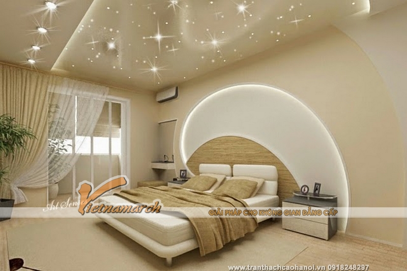 Ý tưởng thiết kế trần thạch cao phòng ngủ đẹp sang trọng và hiện đại 10